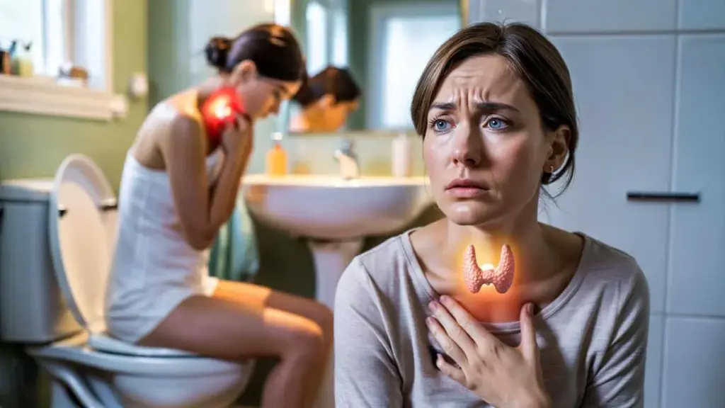 Diarrea inspiegabile? Questo sintomo comune può indicare un cancro alla tiroide